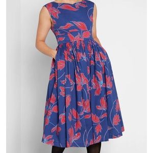 Modcloth Fabulous Fit and Flare dress